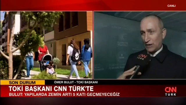 TOKİ Başkanı Ömer Bulut, canlı yayında Kentsel Dönüşümde Yarısı Bizden Kampanyası'nın detaylarını açıkladı