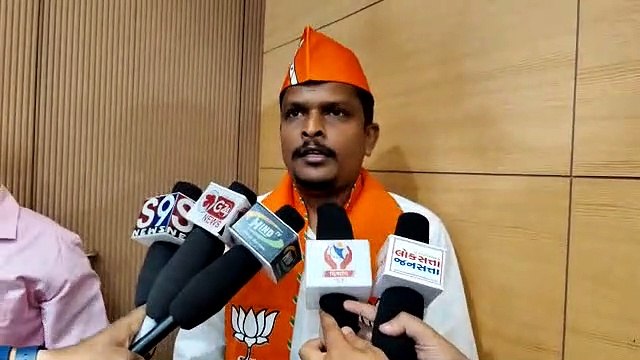 SURAT VIDEO/ भाजपा में शामिल होने के बाद आप पार्षद ने क्या कहा-देखें वीडियो