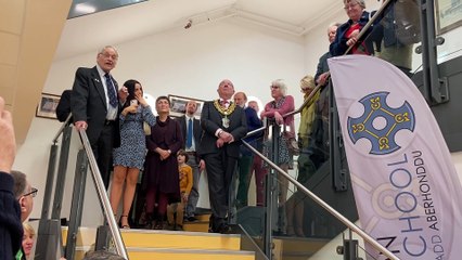 Glyn Powell portrait unveiling.