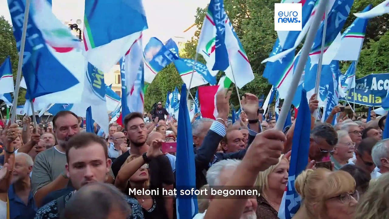 Kein Eklat? Rechtsextreme Giorgia Meloni in Italien seit 6 Monaten im Amt