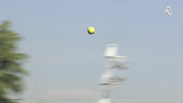 Último entrenamiento del Madrid antes de recibir al Celta