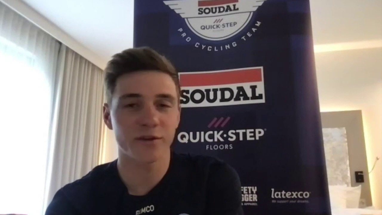 Liège-Bastogne-Liège 2023 - Remco Evenepoel : "Être ici avec le maillot arc-en-ciel et le dossard 1, ça va être très spécial, ce maillot de champion du monde m’aidera à pousser quelques watts supplémentaires"