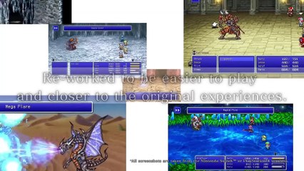 Final Fantasy I-VI Pixel Remaster - Consolas