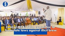 Central MCAs form committee to formulate laws against illicit brew