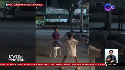 Showdown sa kalsada ng dalawang bata, pinusuan ng netizens | SONA