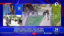 Municipalidad de Miraflores exige que motorizados delivery sean monitoreados con GPS