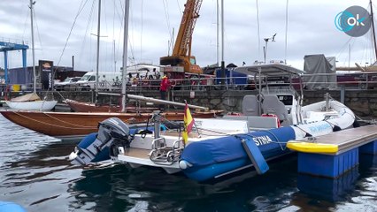 Los regatistas de Sangenjo​​​: «Es un orgullo competir CON el Rey, ojalá pueda venir más»