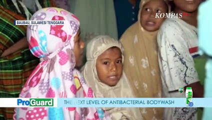 Pemandangan Meriah Anak-Anak Lantunkan Syair Buton Kuno di Kota Baubau