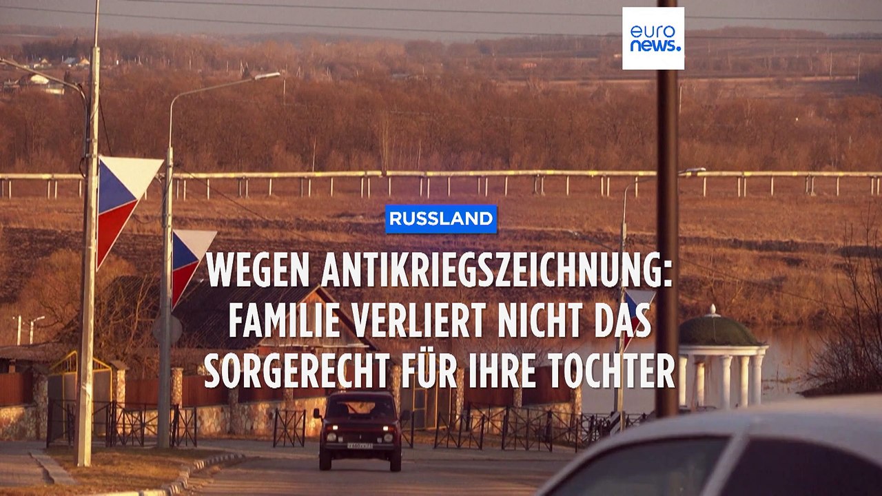 Nach Antikriegsbild: Russische Familie bekommt das Sorgerecht für ihre Tochter (13) wieder