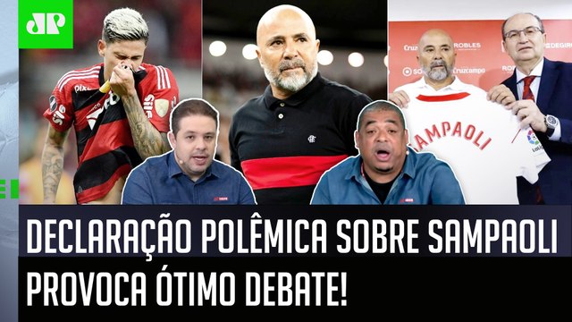 NÃO DÁ! O cara TÁ COM RAIVA do Sampaoli e FALOU ISSO para... Declaração gera DEBATE sobre Flamengo