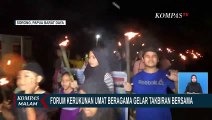 Forum Kerukunan Umat Beragama Sorong Gelar Malam Takbiran Bersama
