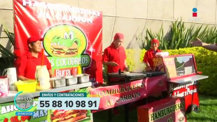Atalo termina la semana desayunando hamburguesas y hot dogs