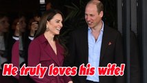 He truly loves his wife!Prince William's emotional comments about his wife