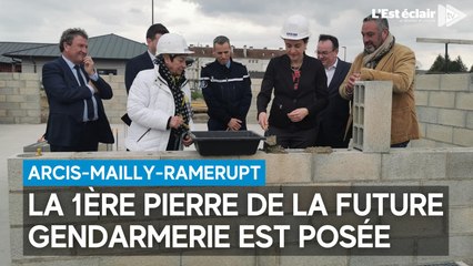 La gendarmerie de la communauté de communes Arcis-Mailly-Ramerupt est en construction