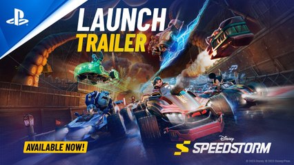 Disney Speedstorm - Tráiler de Lanzamiento (PS4 & PS5)