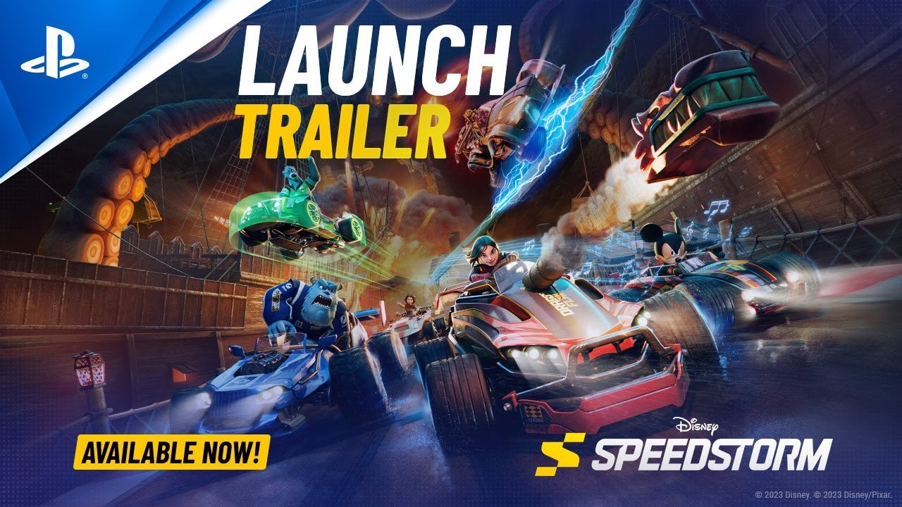 Disney Speedstorm - Tráiler de Lanzamiento (PS4 & PS5)