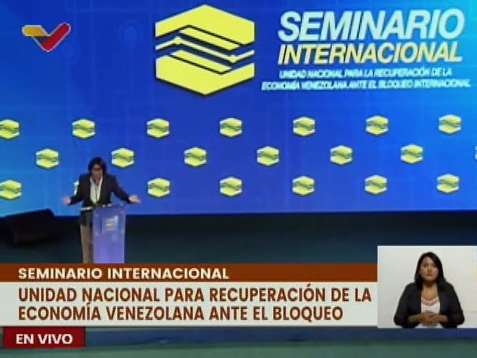 Vicepdta. Delcy Rodríguez indicó que Venezuela tuvo 929 sanciones, en su mayoria impuestas por EE.UU