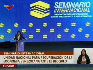 Vicepdta. Delcy Rodríguez indicó que Venezuela tuvo 929 sanciones, en su mayoria impuestas por EE.UU