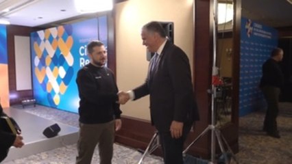 Zelenski se reúne en Ucrania con el presidente del Comité de las Regiones