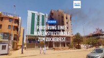 Im Sudan gehen die Luftangriffe weiter - statt Feuerpause an muslimischem Feiertag