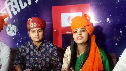 राजस्थानी संस्कृति की झलक दिखाने आया मारवाड रो बंदो गीत