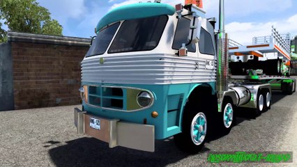 Pegaso 1062 "4 brazos" Santa Bárbara - Chinchiná, con carga CNT900. American Truck Simulator - Colombia Real Map.