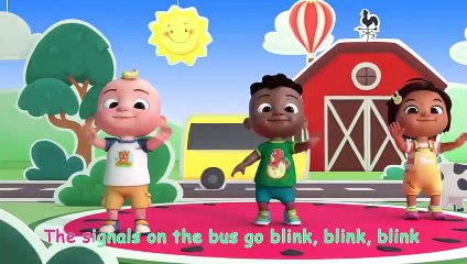 Wheels On The Bus Dance _ Dance Party _ CoComelon Nursery Rhymes