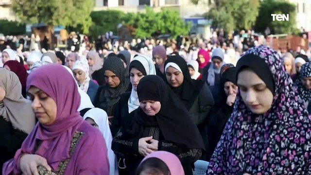 شعائر صلاة عيد الفطر المبارك من المسجد الأقصى