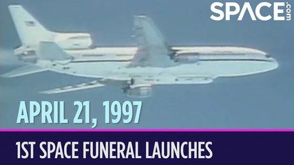 OTD in Space – April 21: 1st Space Funeral Launches on 'Founders Flight'