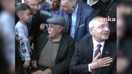 Kılıçdaroğlu'ndan elini öpmek isteyen çocuğa güldüren cevap
