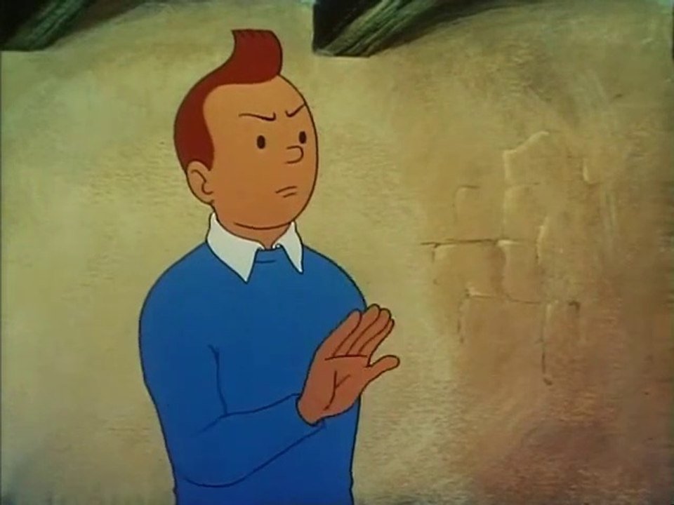 Desenho: Tintim e o Lago dos Tubarões (1972)