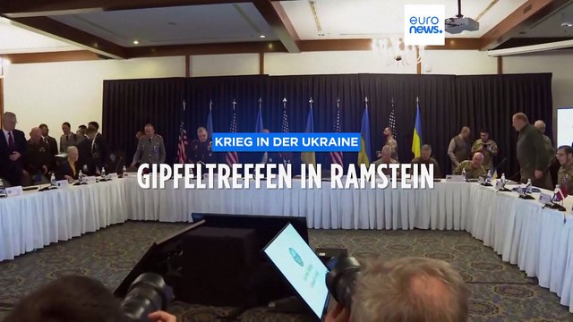 Ukraine-Treffen in Ramstein: USA schicken Abrams-Panzer nach Bayern