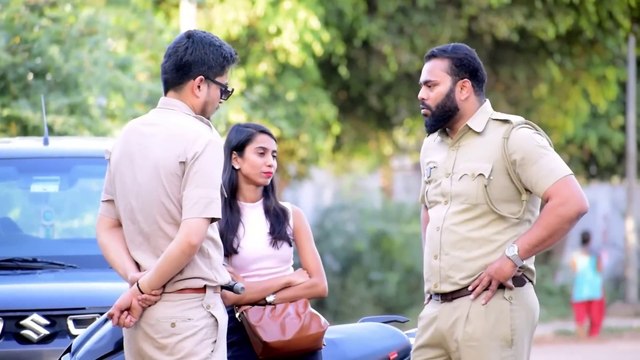 Police Traffic Challans PRANK on GIRLS ANS Entertainment 2023 Prank in INDIA_1080pFHR