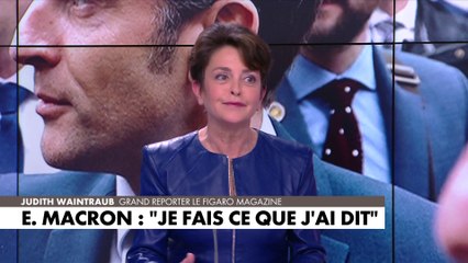 Judith Waintraub : «Emmanuel Macron est très précis sur la réforme des retraites et très flou sur le reste»
