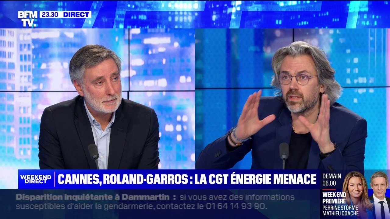 Aymeric Caron (REV-LFI) à propos des menaces de perturbations de la CGT: "Le Festival de Cannes,qui est un festival de la paillette, du privilège, n'est pas ma priorité"