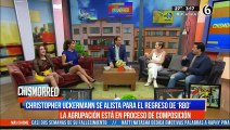 Christopher Uchermann habla sobre el regreso de RBD