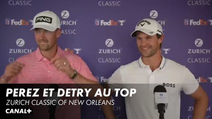 Victor Perez and Thomas Detry la belle journée - Zurich Classic of New Orleans