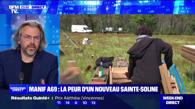 Projet A69: Il y a des gens qui viennent pour simplement perturber, mais qui n'ont pas forcément de motivations écologistes estime Aymeric Caron