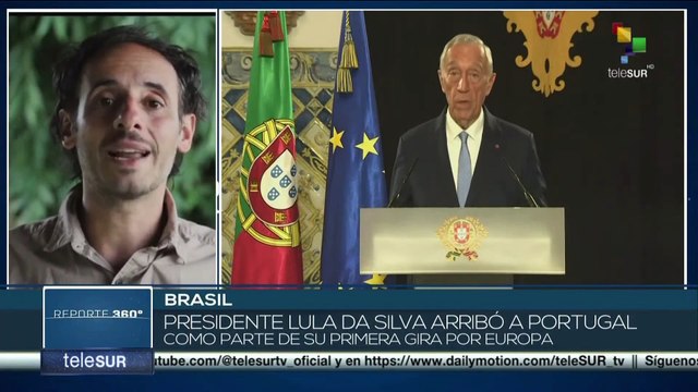 Brasil: Lula visita Portugal para relanzar las relaciones con sus principales socios en Europa