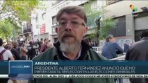 Pdte. argentino anunció que no presentará su reelección en comicios generales de octubre próximo