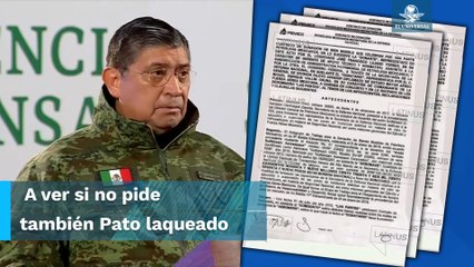 Luis Cresencio Sandoval viaja en avión exclusivo contra huachicoleo igual que lo hizo Emilio Lozoy