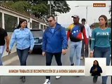 Aragua | Continúan trabajos de rehabilitación integral de 2.4 km de vialidad de la Av. Sabana Larga