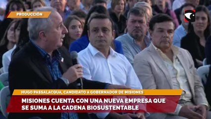 Misiones cuenta con una nueva empresa que se suma a la cadena biosustentable