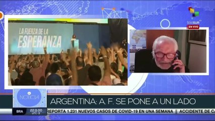 Ernesto Lucero diserta sobre el complejo escenario económico y político que atraviesa Argentina