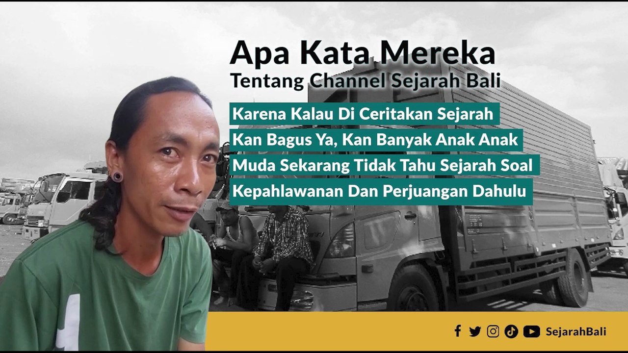 APA KATA MEREKA TENTANG CHANNEL SEJARAH BALI