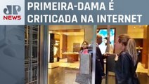 Janja é filmada entrando em loja de luxo em Lisboa