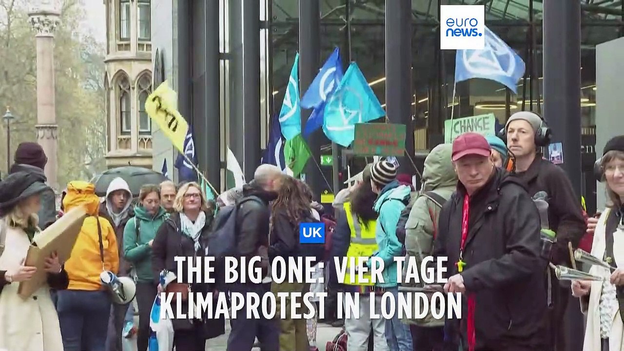 The Big One: 4 Tage Klimaprotest in London, Marathon bleibt verschont