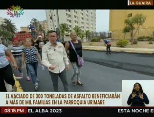 La Guaira | Colocan más de 150 toneladas de asfalto en la urbanización Playa Grande