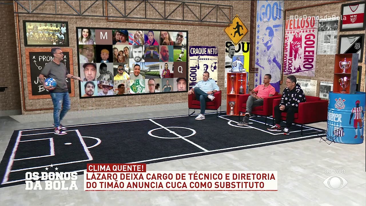 Debate Donos: Cuca vai dar certo no Corinthians? 21/04/2023 23:51:24