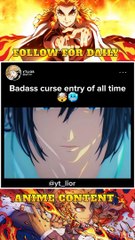 Anime badass moment  #shorts
